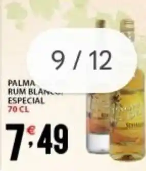 Supermercati Trisss Palma rum blan especial offerta