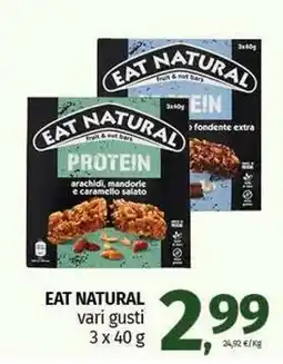 Pam EAT NATURAL vari gusti offerta