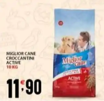 Supermercati Trisss MIGLIOR CANE croccantini active offerta