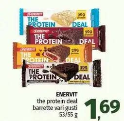 Pam ENERVIT the protein deal barrette vari gusti offerta