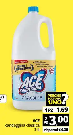 Pam ACE candeggina classica offerta