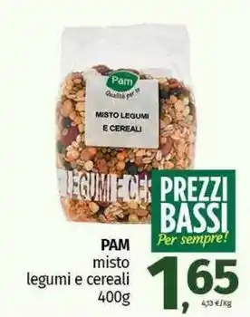 Pam PAM misto legumi e cereali offerta