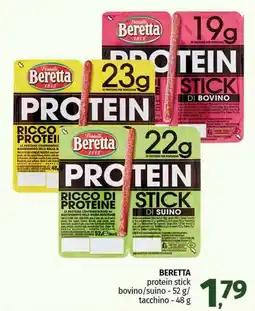 Pam BERETTA protein stick bovino/suino/tacchino offerta