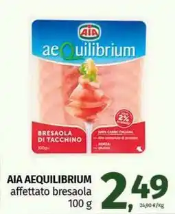 Pam AIA AEQUILIBRIUM affettato bresaola offerta