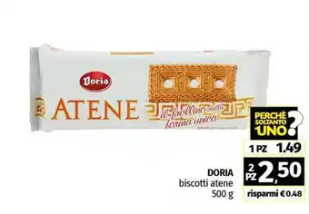 Pam DORIA biscotti atene offerta