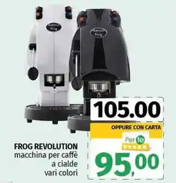 Pam FROG REVOLUTION macchina per caffè a cialde offerta