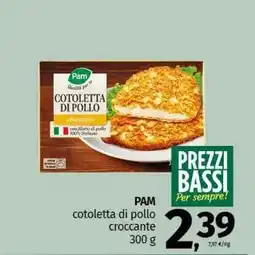 Pam PAM cotoletta di pollo croccante offerta