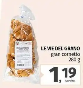 Pam LE VIE DEL GRANO gran cornetto offerta