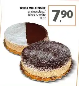 Pam TORTA MILLEFOGLIE al cioccolato/ black & white offerta