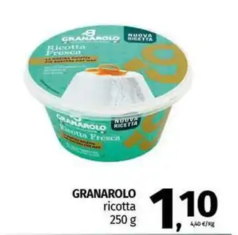 Pam GRANAROLO ricotta offerta