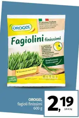 Pam OROGEL fagioli finissimi offerta