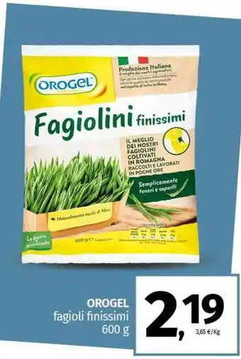 Pam OROGEL fagioli finissimi offerta