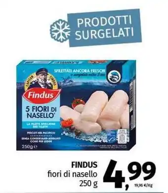 Pam FINDUS fiori di nasello offerta