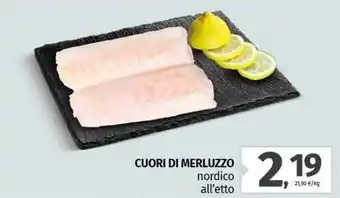 Pam CUORI DI MERLUZZO nordico offerta