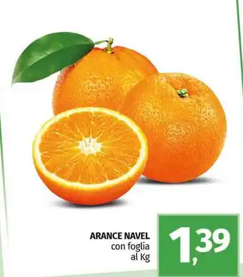 Pam ARANCE NAVEL con foglia offerta