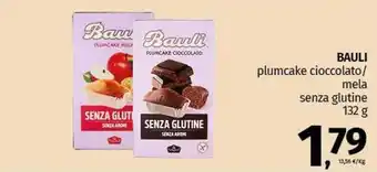 Pam BAULI plumcake cioccolato/ mela senza glutine offerta