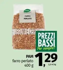 Pam PAM farro perlato offerta