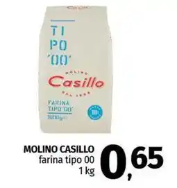 Pam MOLINO CASILLO farina tipo 00 offerta