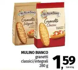 Pam MULINO BIANCO granetti classici/integrali offerta