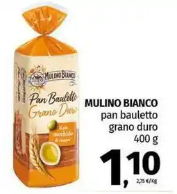 Pam MULINO BIANCO pan bauletto grano duro offerta