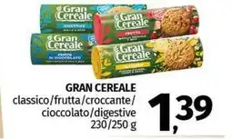 Pam GRAN CEREALE classico/frutta/croccante/ cioccolato/digestive offerta