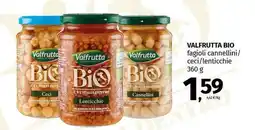 Pam VALFRUTTA BIO fagioli cannellini/ ceci/lenticchie offerta