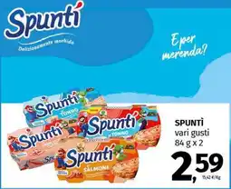 Pam SPUNTÌ vari gusti offerta