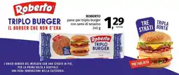 Pam ROBERTO pane per triplo burger con semi di sesamo offerta