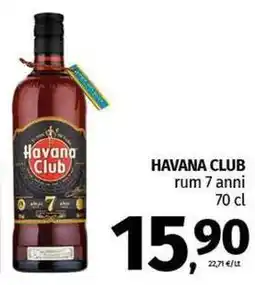 Pam HAVANA CLUB rum 7 anni offerta