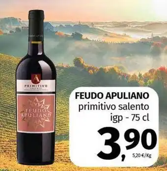 Pam FEUDO APULIANO primitivo salento igp offerta