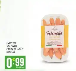 Sisa Carote selenio offerta