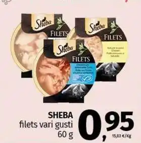 Pam SHEBA filets vari gusti offerta