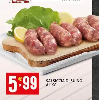 Sisa Salsiccia di suino offerta