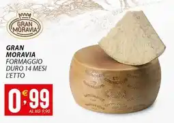 Sisa Gran moravia formaggio duro offerta