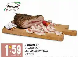 Sisa Fiorucci guanciale all'amatriciana offerta