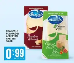 Sisa Brazzale formaggi affettati offerta