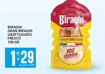 Sisa Biraghi gran biraghi grattugiato fresco offerta