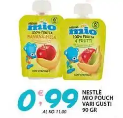 Sisa Nestlé mio pouch offerta