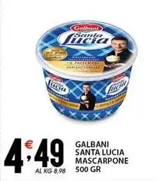 Sisa Galbani santa lucia mascarpone offerta