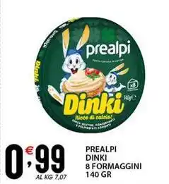 Sisa Prealpi dinki 8 formaggini offerta