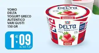 Sisa Yomo delta yogurt greco autentico offerta