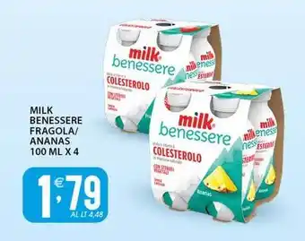 Sisa Milk benessere fragola/ ananas offerta