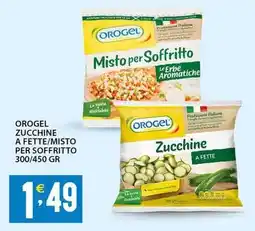 Sisa Orogel zucchine a fette/misto per soffritto offerta