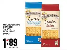 Sisa Mulino bianco cracker salati/ non salati offerta