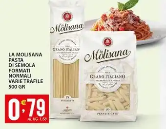 Sisa La molisana pasta di semola formati normali offerta