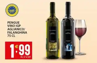 Sisa Pengue vino igp aglianico/ falanghina offerta