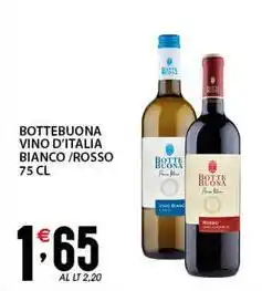 Sisa Bottebuona vino d'italia bianco/rosso offerta