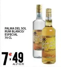 Sisa Palma del sol rum blanco/ especial offerta