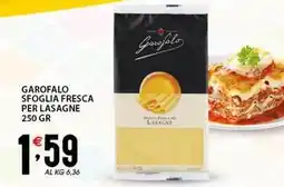 Sisa Garofalo sfoglia fresca per lasagne offerta