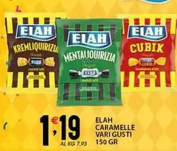 Sisa Elah caramelle vari gusti offerta